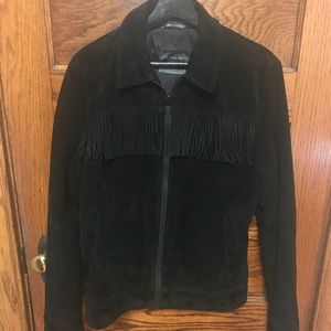 Fringe Suede Jacket